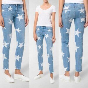 Stella McCartney Classic Blue Jeans with Stars sz 28